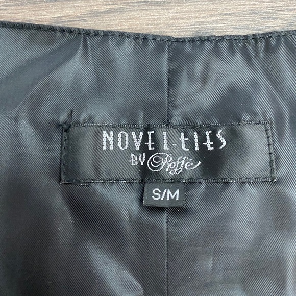 Roffe Red Christmas Tree & Wreath Vest S/M - Picture 2 of 4